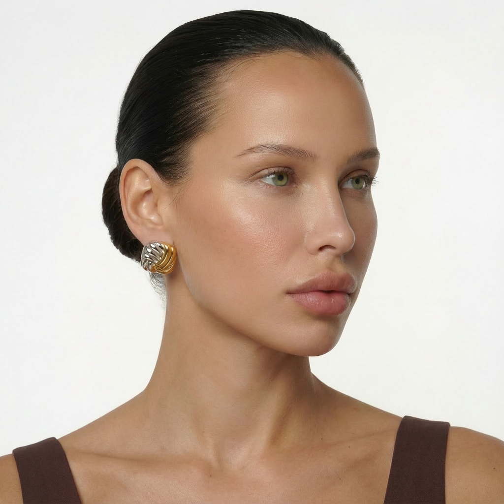 Nerva Twisted Knot Earrings