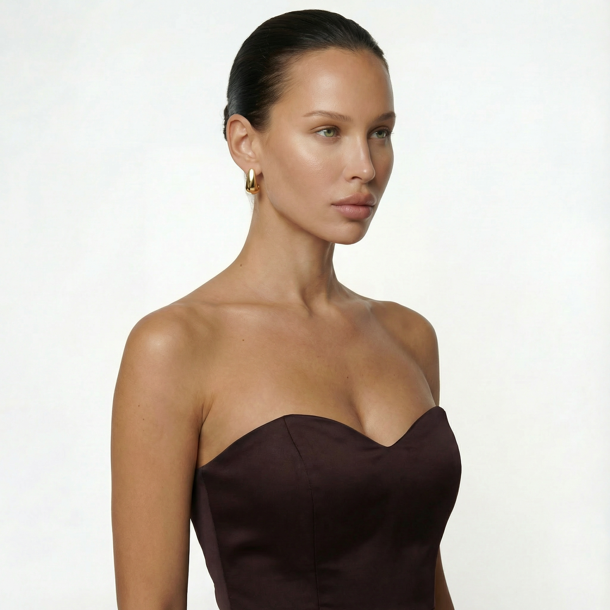 Alpine Skulpturale Ohrstecker