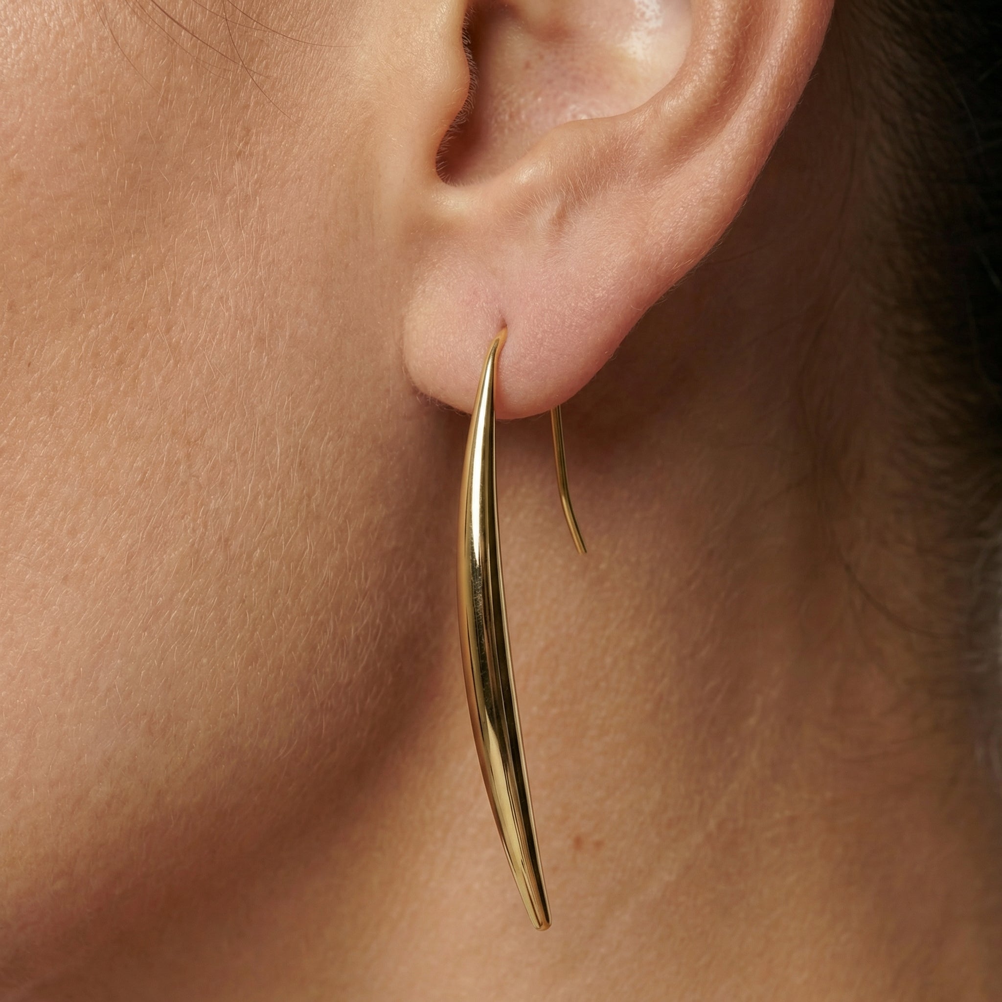 Boucles d'oreilles en forme de goutte d'eau de pluie